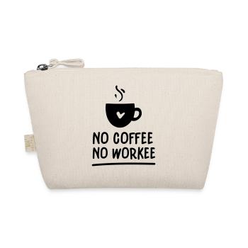 No coffee no workee - Trousse biologique - nature - Devant