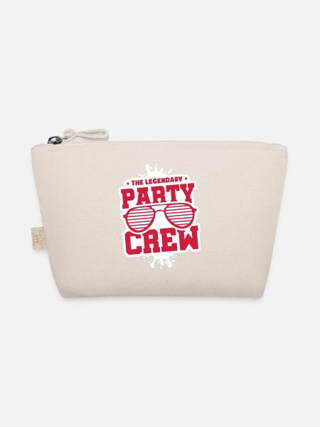 Party Crew - Bio-Täschchen - Natur