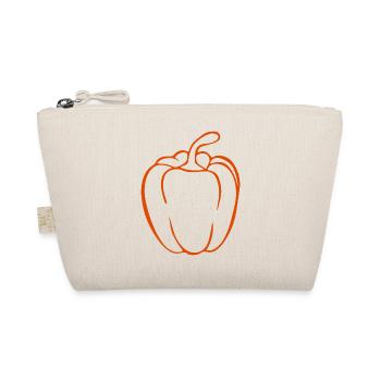 Red Pepper t-shirt - Organic Pouch - nature - Front
