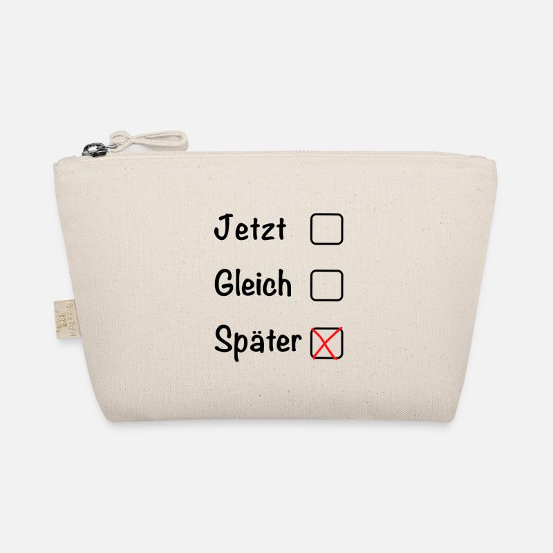Jetzt Gleich Später Bio-Täschchen