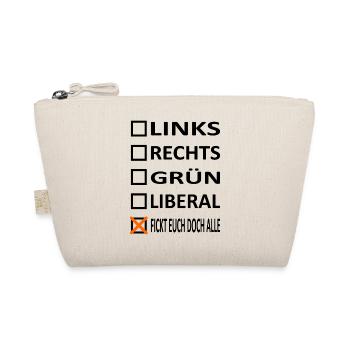 Links,Rechts,Grün,Liberal-Politik Satire Version 1 - Bio-Täschchen - Natur - Vorne