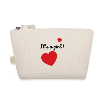 Its a girl noir - Trousse biologique - nature - Devant