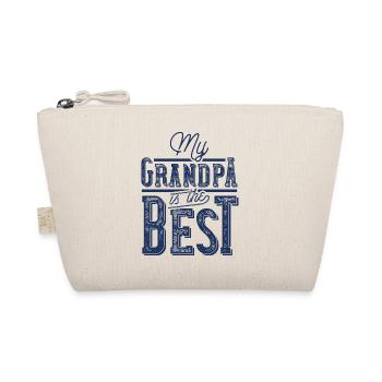 Mein Opa ist der Beste Großpapa Großvater Opi - Bio-Täschchen - Natur - Vorne