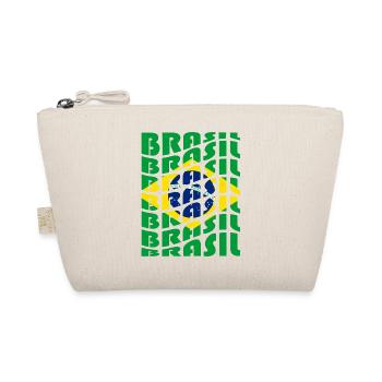 Drapeaux à lettrage brésilien - Trousse biologique - nature - Devant