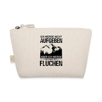 Ich werde nicht aufgeben Bergsteiger wandern - Bio-Täschchen - Natur - Vorne