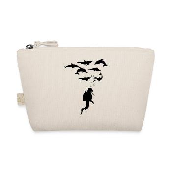 Diving Dive Dive - Organic Pouch - nature - Front