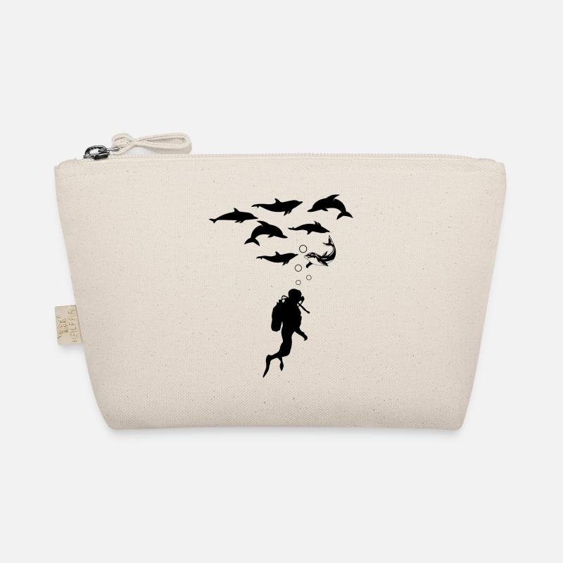 Diving Dive Dive Organic Pouch
