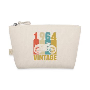 1964 Anniversaire Motard Vintage Cadeau Moto - Trousse biologique - nature - Devant