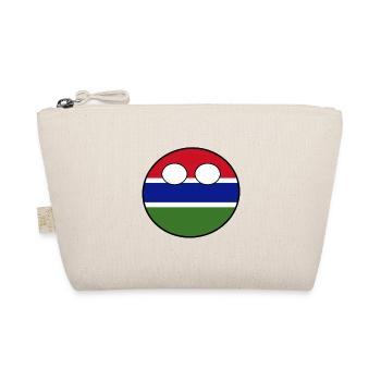 Countryball Land Heimat Gambia - Bio-Täschchen - Natur - Vorne