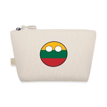Countryball Land Heimat Litauen - Bio-Täschchen - Natur - Vorne