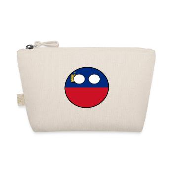 Countryball Land Heimat Liechtenstein - Bio-Täschchen - Natur - Vorne