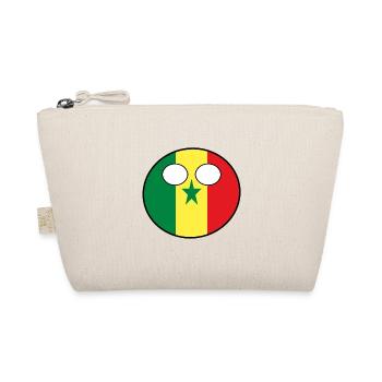 Countryball Land Heimat Senegal - Bio-Täschchen - Natur - Vorne