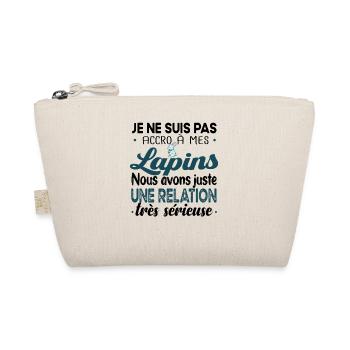 Lapin Rongeur Animal compagnie Humour Cadeau Noël - Trousse biologique - nature - Devant