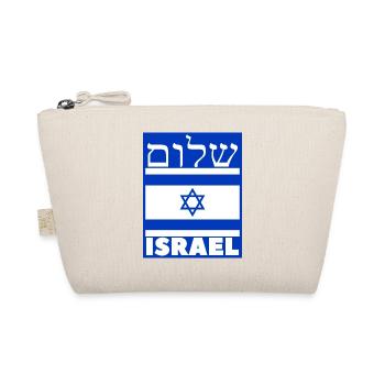 Shalom Israel - Bio-Täschchen - Natur - Vorne