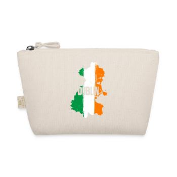 Dublin Irland County | Flagge Landkarte Kontur - Bio-Täschchen - Natur - Vorne