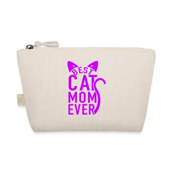 Cat Mom Cat Cat Cat Lover Gift - Organic Pouch - nature - Front