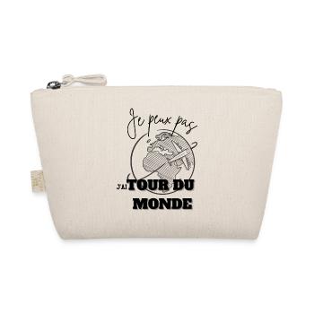 je peux pas j'ai tour du monde - Trousse biologique - nature - Devant