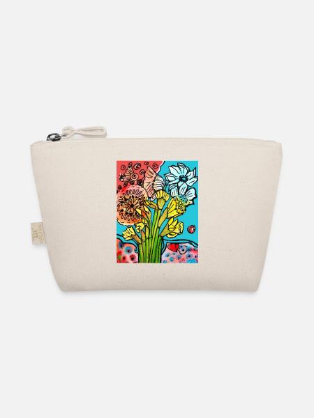 EG Blumen I Osterglocken I Ostern I Aquarell - Bio-Täschchen - Natur