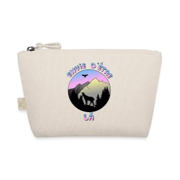 envie d'être là montagne chamois - Trousse biologique - nature - Devant