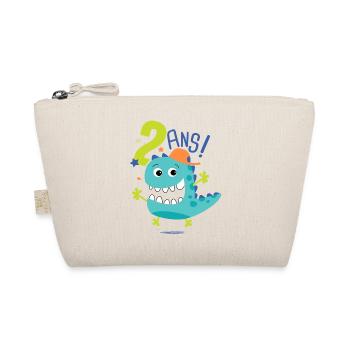 j'ai 2 ans Cadeau anniversaire 2 ans dinosaure - Trousse biologique - nature - Devant