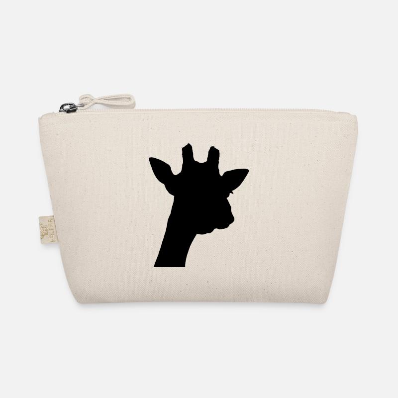 schwarze Giraffe Bio-Täschchen
