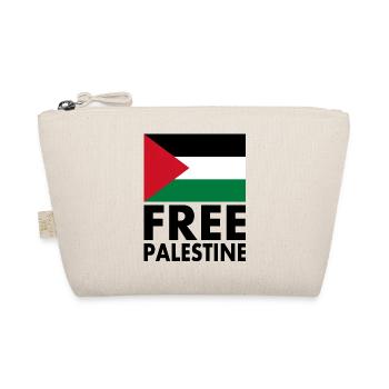 Free palestine - Bio-Täschchen - Natur - Vorne