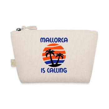Mallorca is calling (palm trees, island, water, sun) - Organic Pouch - nature - Front