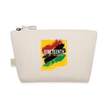 JUNETEENTH - FREEDOM DAY - Organic Pouch - nature - Front