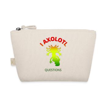 Axolotl - Organic Pouch - nature - Front