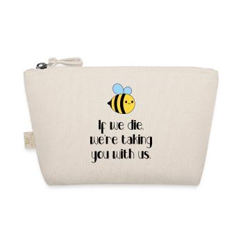 Ökologie - Lasst uns die Bienen beschützen! - Bio-Täschchen - Natur - Vorne
