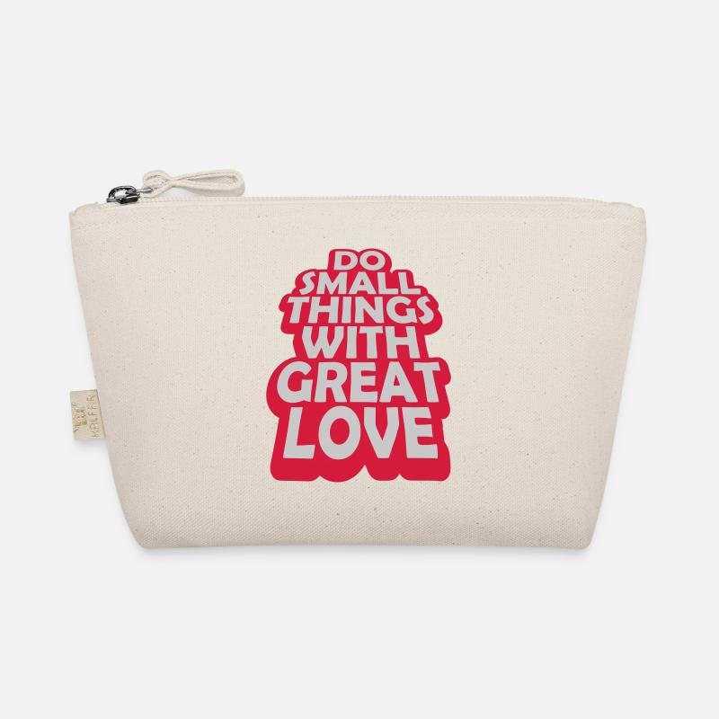 Quote do small things Organic Pouch