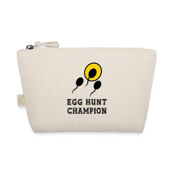 EGG HUNT CHAMPION - Organic Pouch - nature - Front