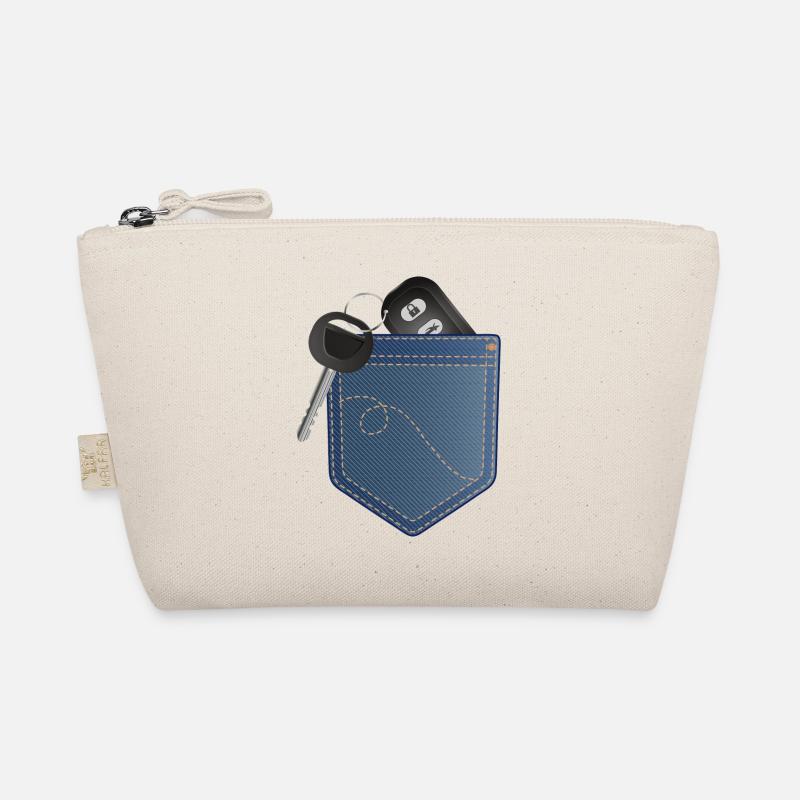 Clé de voiture avec télécommande dans votre poche Trousse biologique