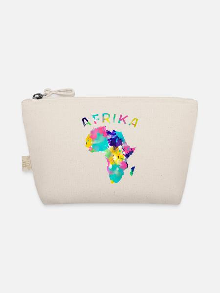 Afrika bunt - Bio-Täschchen - Natur