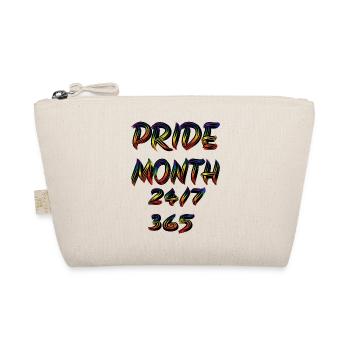 Mois de la fierté Année Amour Gay Queer Homosexuel bi - Trousse biologique - nature - Devant