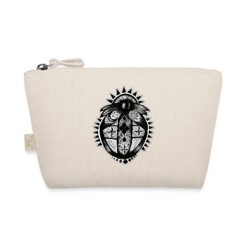 Black Motanka. National Ukrainian doll - Organic Pouch - nature - Front