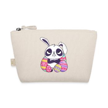 Osterhase Panda - Bio-Täschchen - Natur - Vorne