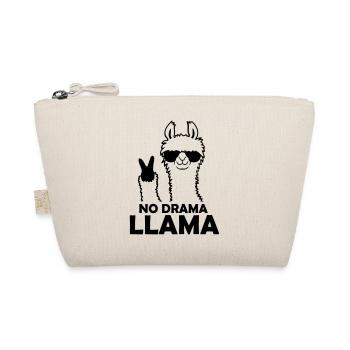 Cool No Drama Llama - Organic Pouch - nature - Front