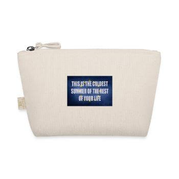 coldest summer of the rest of your life europa - Organic Pouch - nature - Front