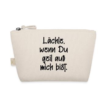 lächeln Party saufen feiern sexy lifestyle Spaß - Bio-Täschchen - Natur - Vorne