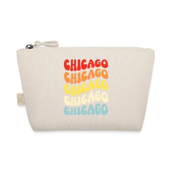 Chicago 70s Hippie - Organic Pouch - nature - Front