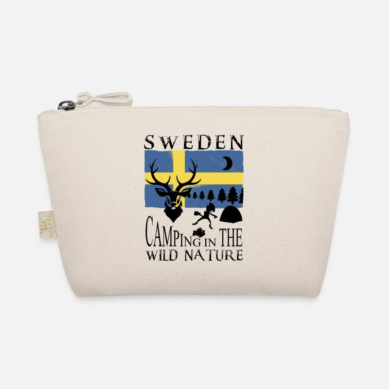 Camping in Sweden Organic Pouch