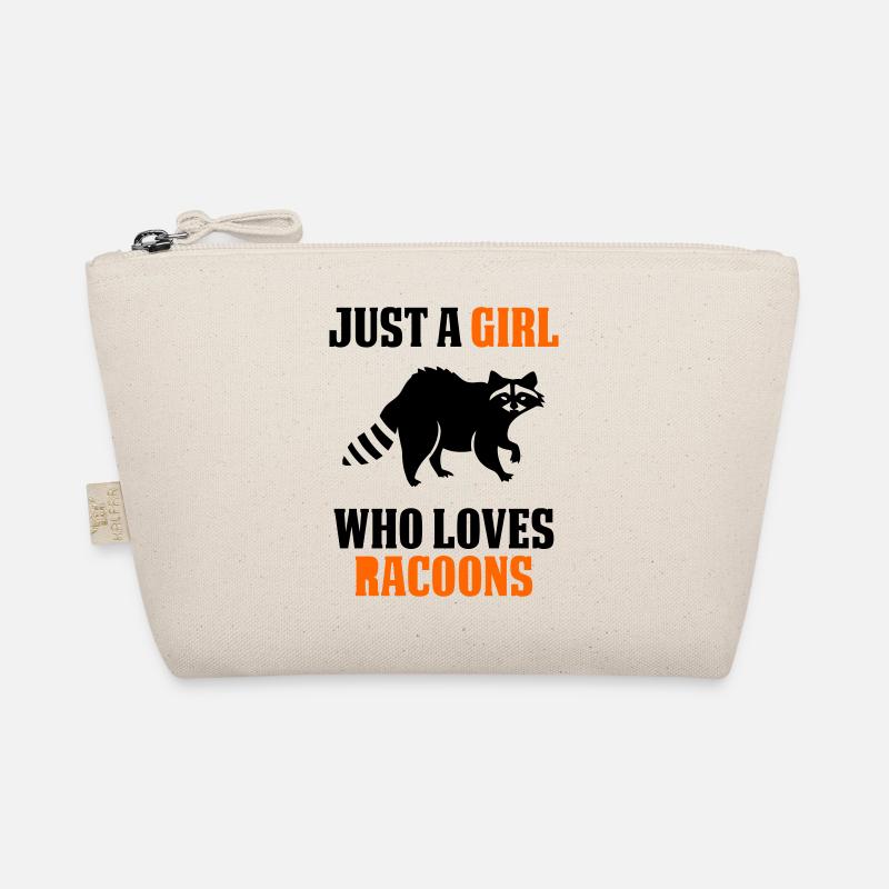 NUR EIN MÄDCHEN, DAS WASCHBÄREN LIEBT Bio-Täschchen