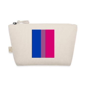 LGBTQ Bi Flagge - Bio-Täschchen - Natur - Vorne