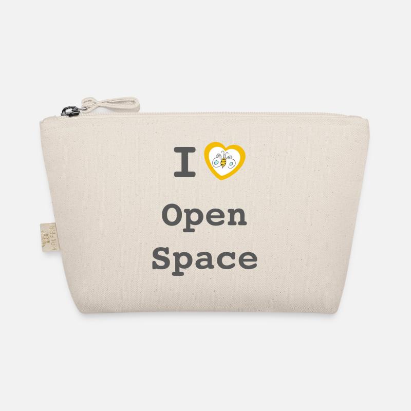 I love Open Space Bio-Täschchen