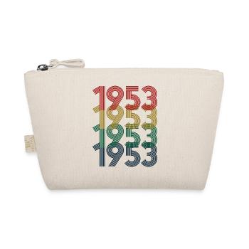 Cool Retro 1953, 70 ans, cadeau de 70e anniversaire - Trousse biologique - nature - Devant