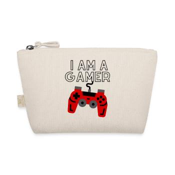 I am a gamer - Bio-Täschchen - Natur - Vorne