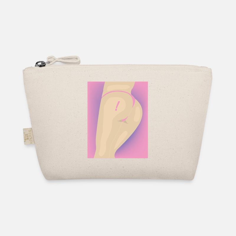 Pink buttocks Organic Pouch