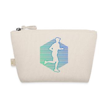 Men's Marathon Runner Cross Country Running - Organic Pouch - nature - Front