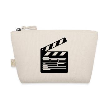 Kino Filmklappe Regie führen - Bio-Täschchen - Natur - Vorne
